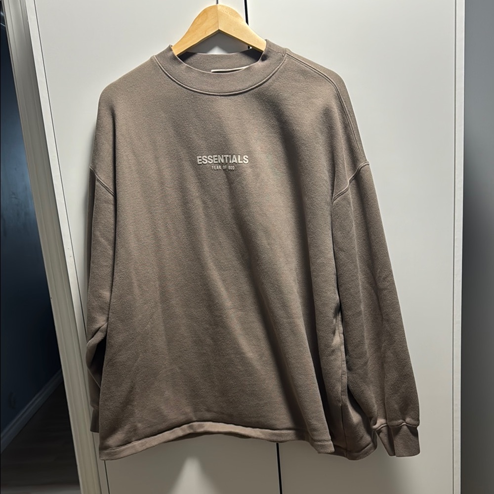 Essentials Brown Men's Sweater